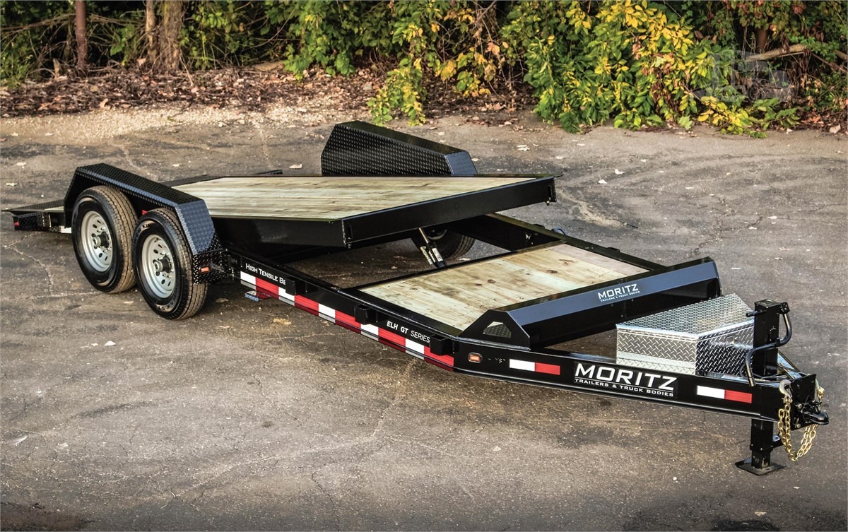 Moritz ELH GT Series Equipment Trailers with Gravity Tilt Deck