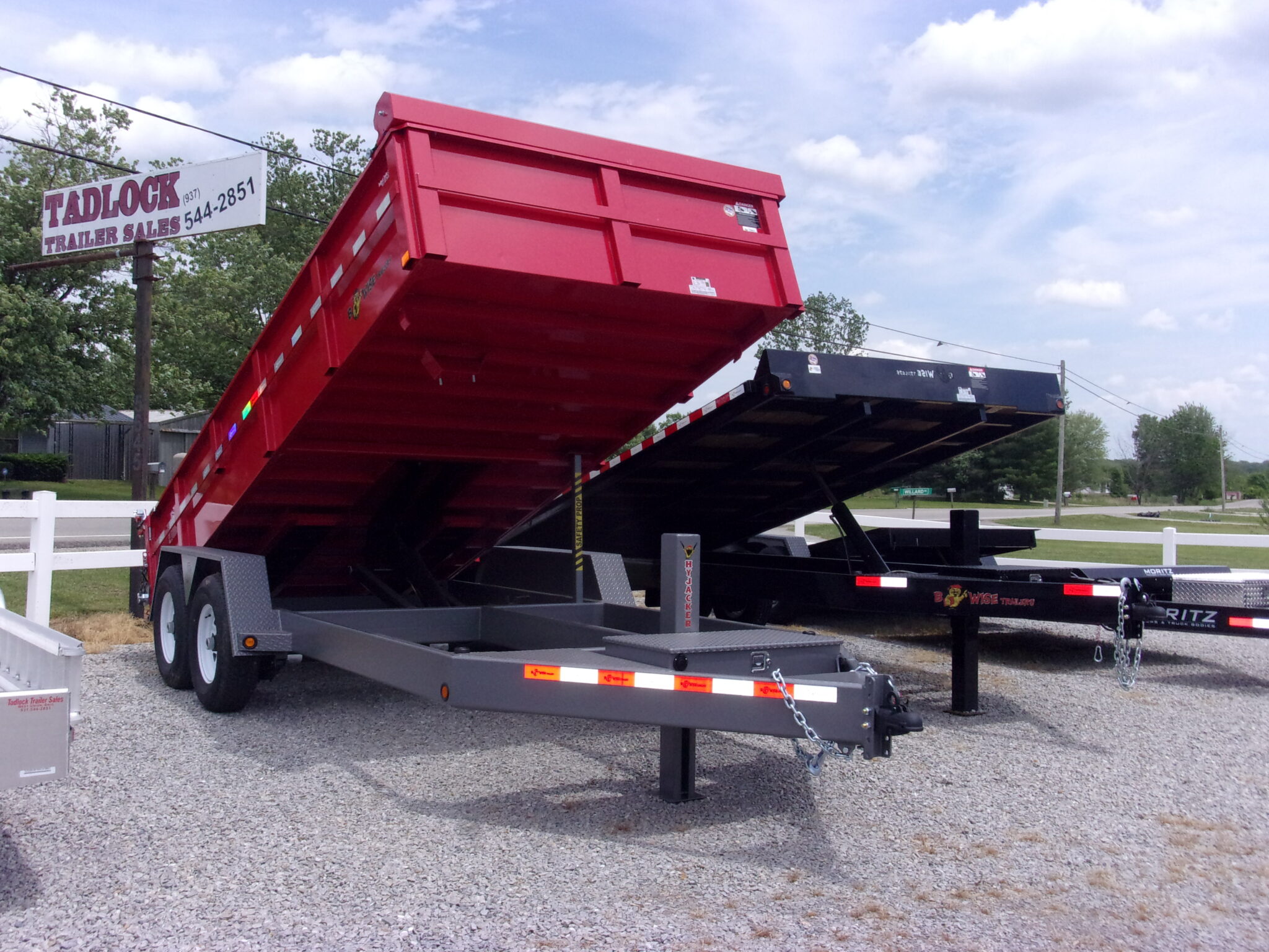 BWISE Dump Trailer 15,400 GVWR